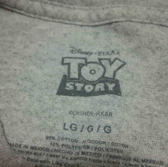 🐷👽 Toy Story Shirt Squad Buzz Light-year Disney Large Woody 🐴 Rex Ham Pig 🐖 - Picture 3 of 7